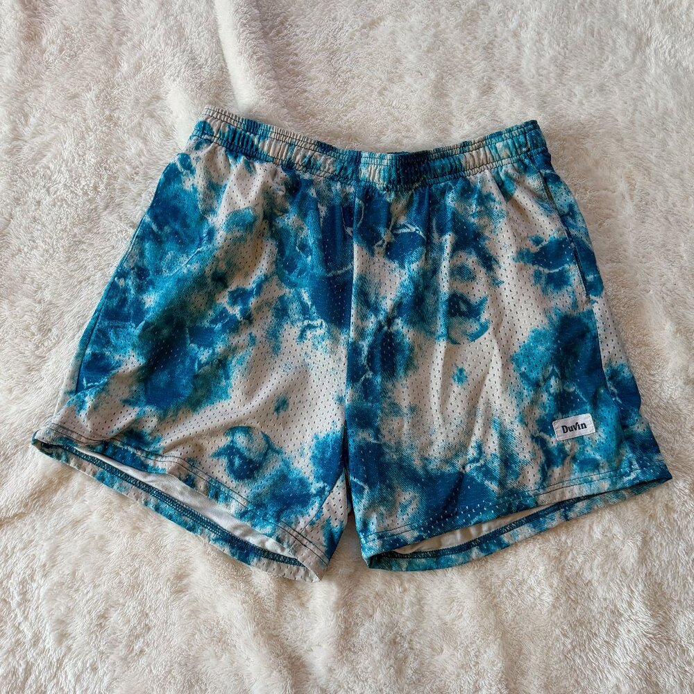 Duvin Tie-Dye Mesh Shorts